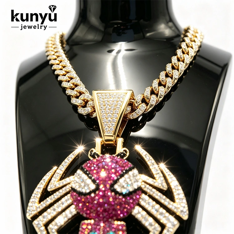 Bling hänge Hip Hop halsband