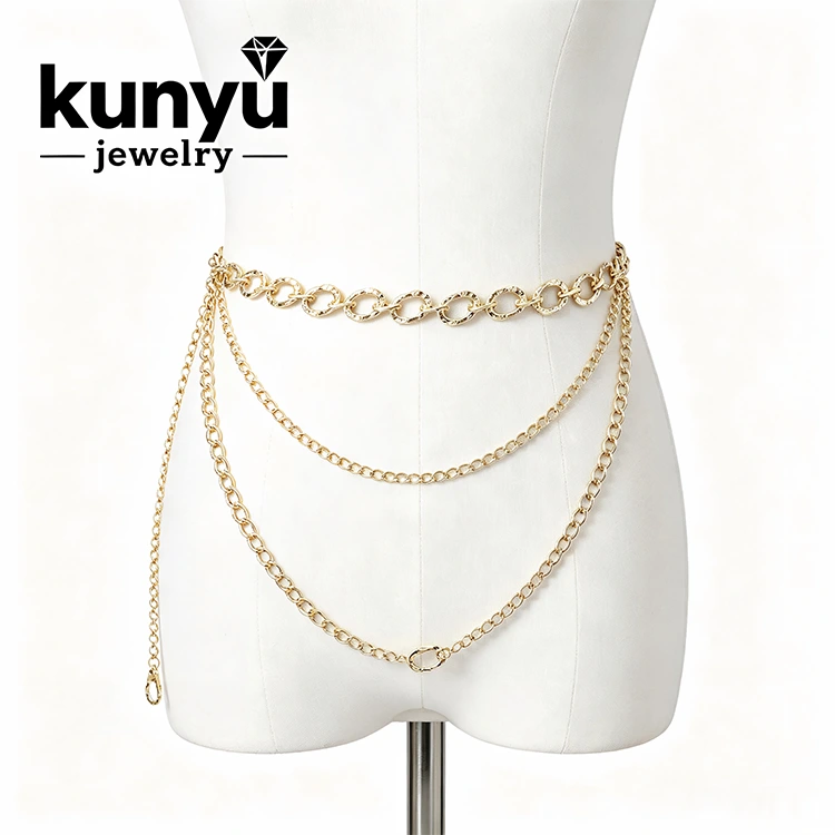 Chunky Hip Hop Chain Bälte