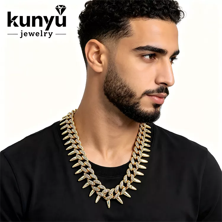 Guld Hip Hop halsband
