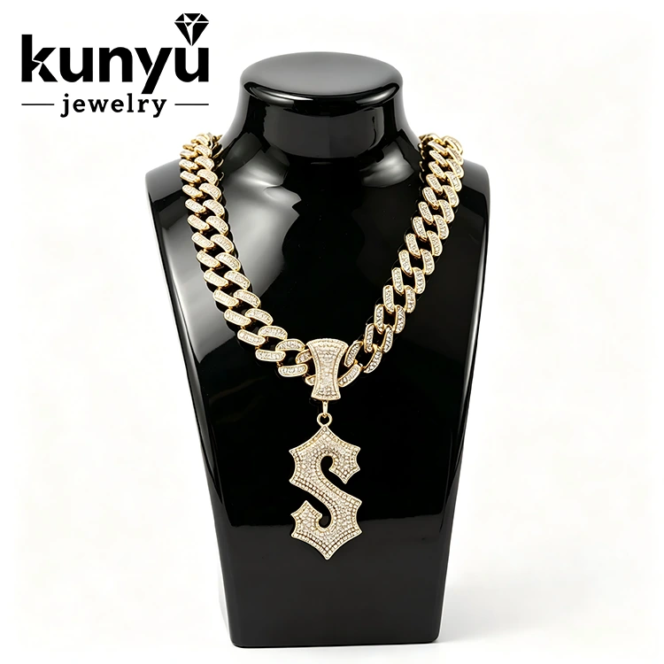 Hip Hop hängsmycke Halsband Hip Hop hängsmycke Halsband