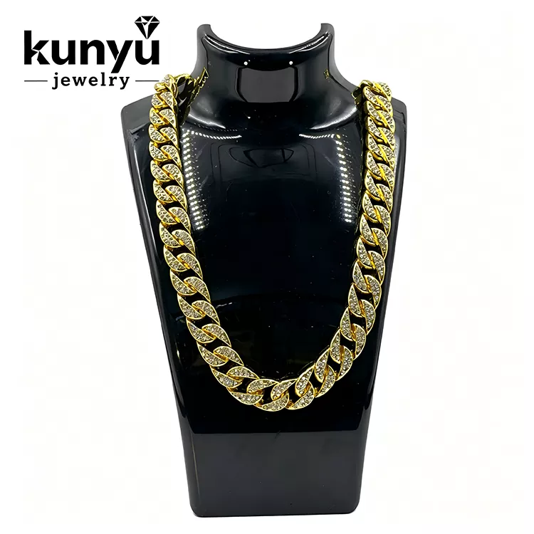 Iced Out Hip Hop Halsband Iced Out Hip Hop Halsband