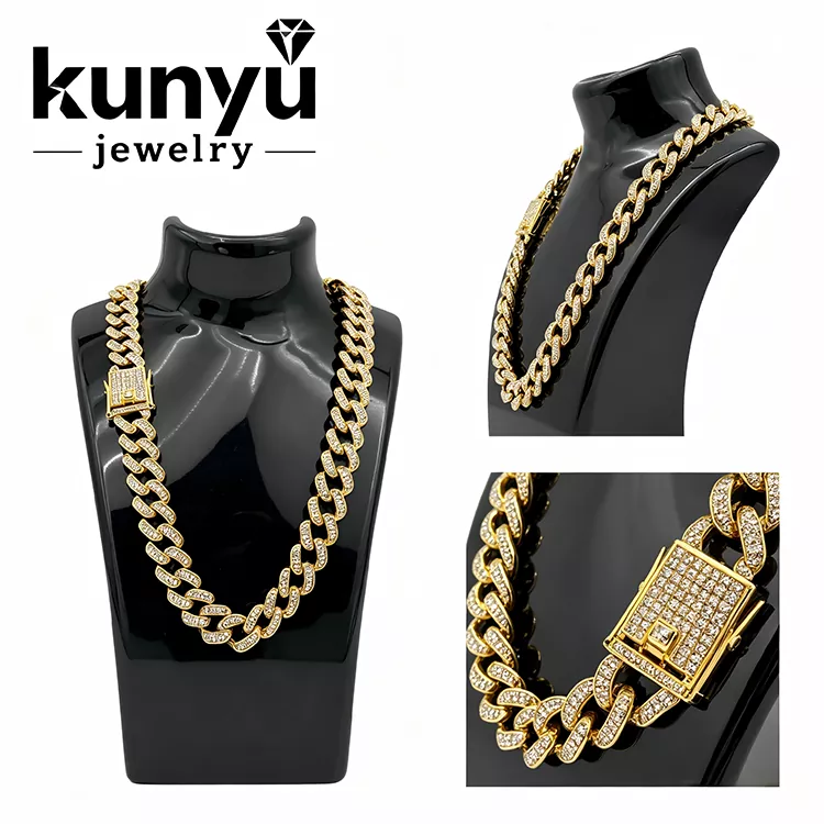 Iced Out Hip Hop Halsband