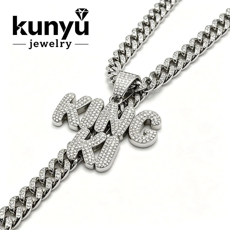 Iced Out Hip Hop hängsmycke